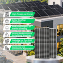 Loom Solar Mono PERC Half-Cut Shark 550 Wp, 144 Solar Cells PV Module (Pack of 2)