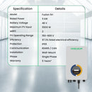Fusion 5 kW / 48 V Hybrid Solar Inverter