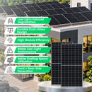 Loom Solar Panel - SHARK 600 Wp | N-Type TOPCon Bifacial 16BB (Pack of 2)
