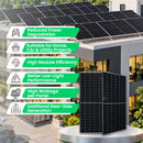 Loom Solar SHARK 625 Wp N-Type TOPCon G12R Dual Glass Bifacial Solar Panel(Pack of 36)