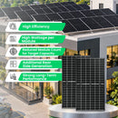 SHARK 730~750 Wp HJT Dual-Glass Solar Panel (Pack of 33)