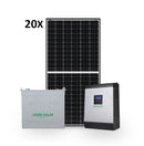 Loom Solar 10 KW Hybrid Solar System for Offices, Commercial Shops, Factories