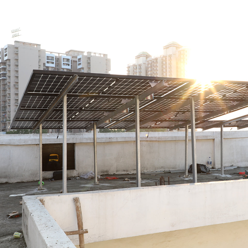 Loom Solar 5 kw hybrid solar system with Lithium battery for Homes