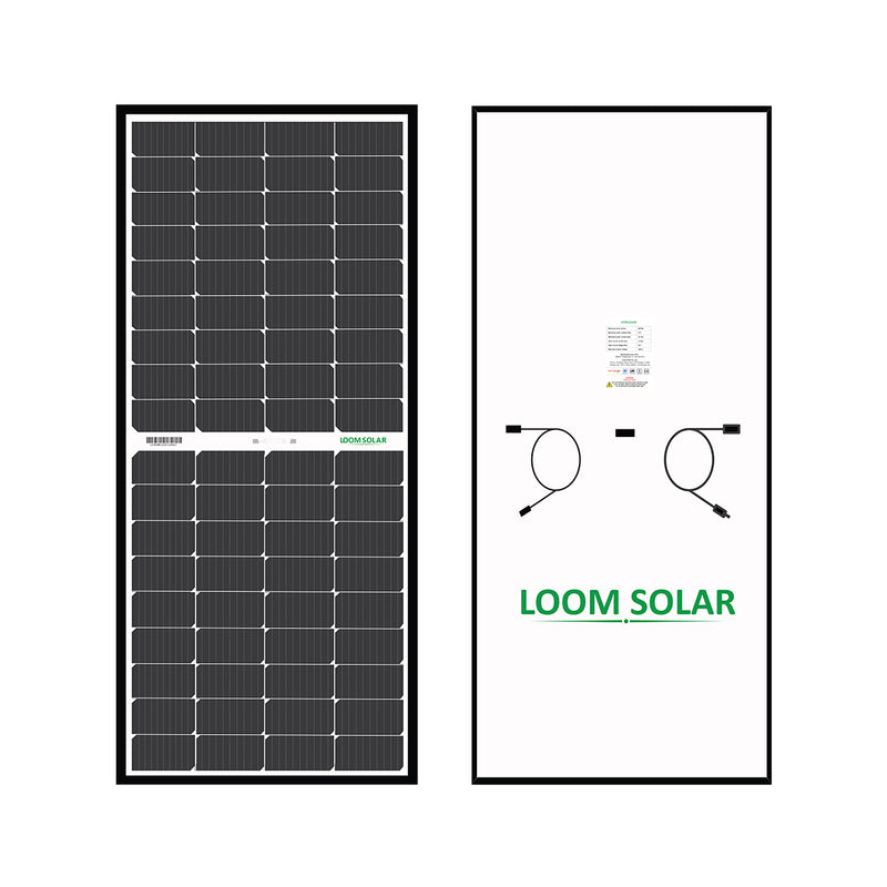 Loom Solar Panel 225 watt / 12 volt  Mono Perc