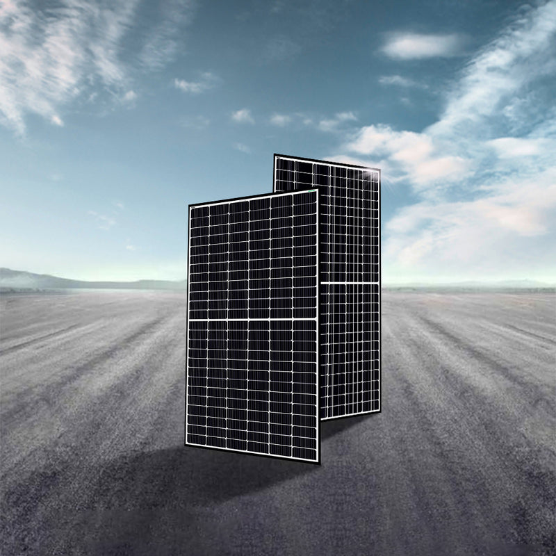 Loom Solar Panel - SHARK 550 - Mono Perc, 144 Cells, Half Cut DC power