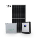 Loom Solar 5 KW Hybrid Solar system for Homes, Small office, Shops